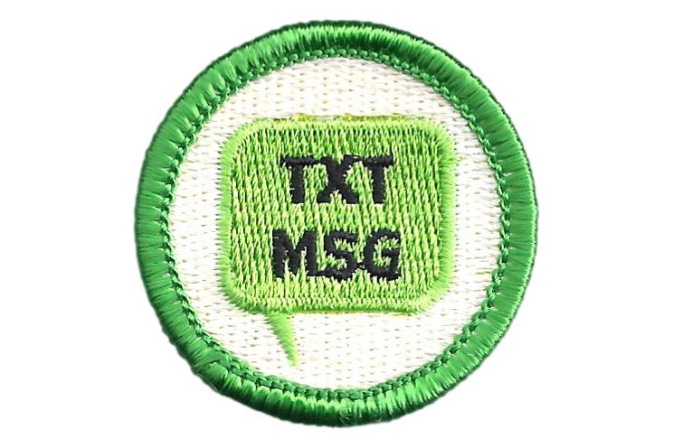 Text Messaging Merit Badge