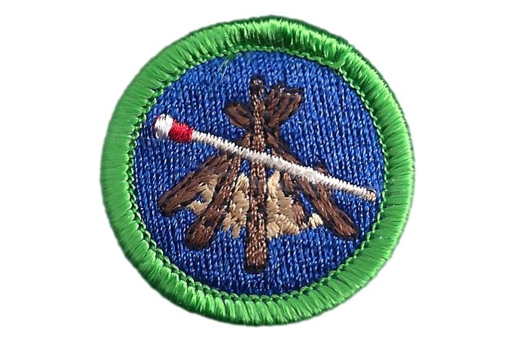 One Match Fire Merit Badge