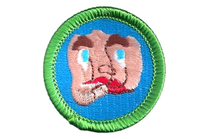 Knuckle Head Merit Badge