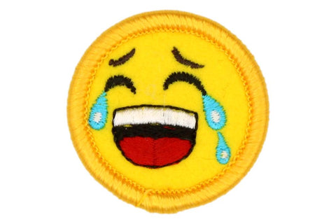 LOL (Laugh Out Loud) Emoji Merit Badge